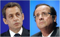 Sarkozy Hollande